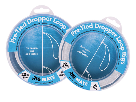 Rig Mate 20lb and 80lb pre-tied dropper loop rig spools
