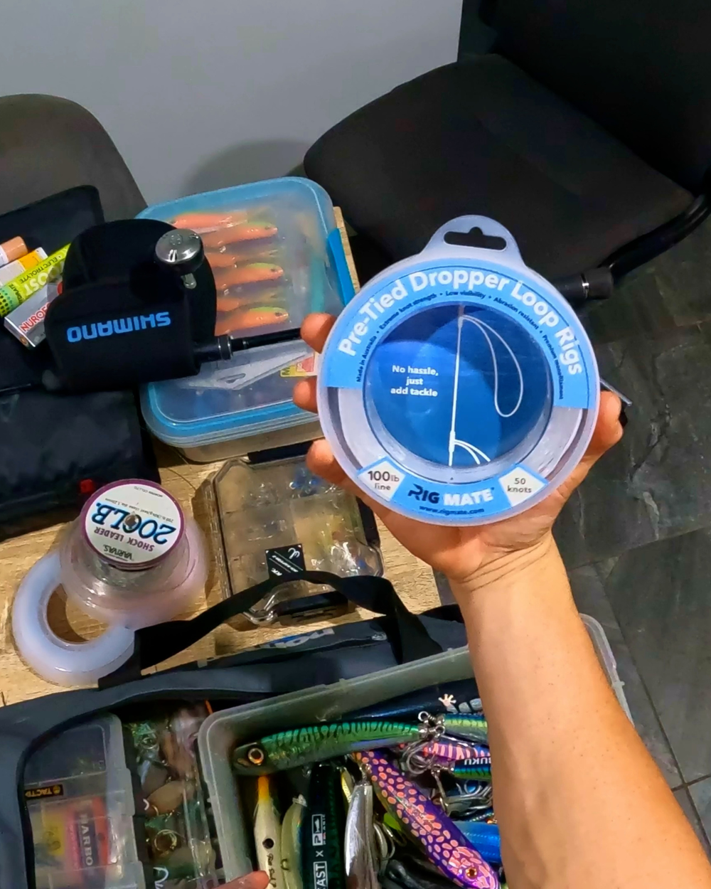 <h2>Tackle Box to Tight<br/>Lines in Seconds</h2>