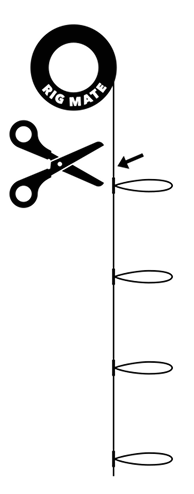 Loop Rig Dimensions Pre-tied Dropper Loop Rigs – Rig Mate