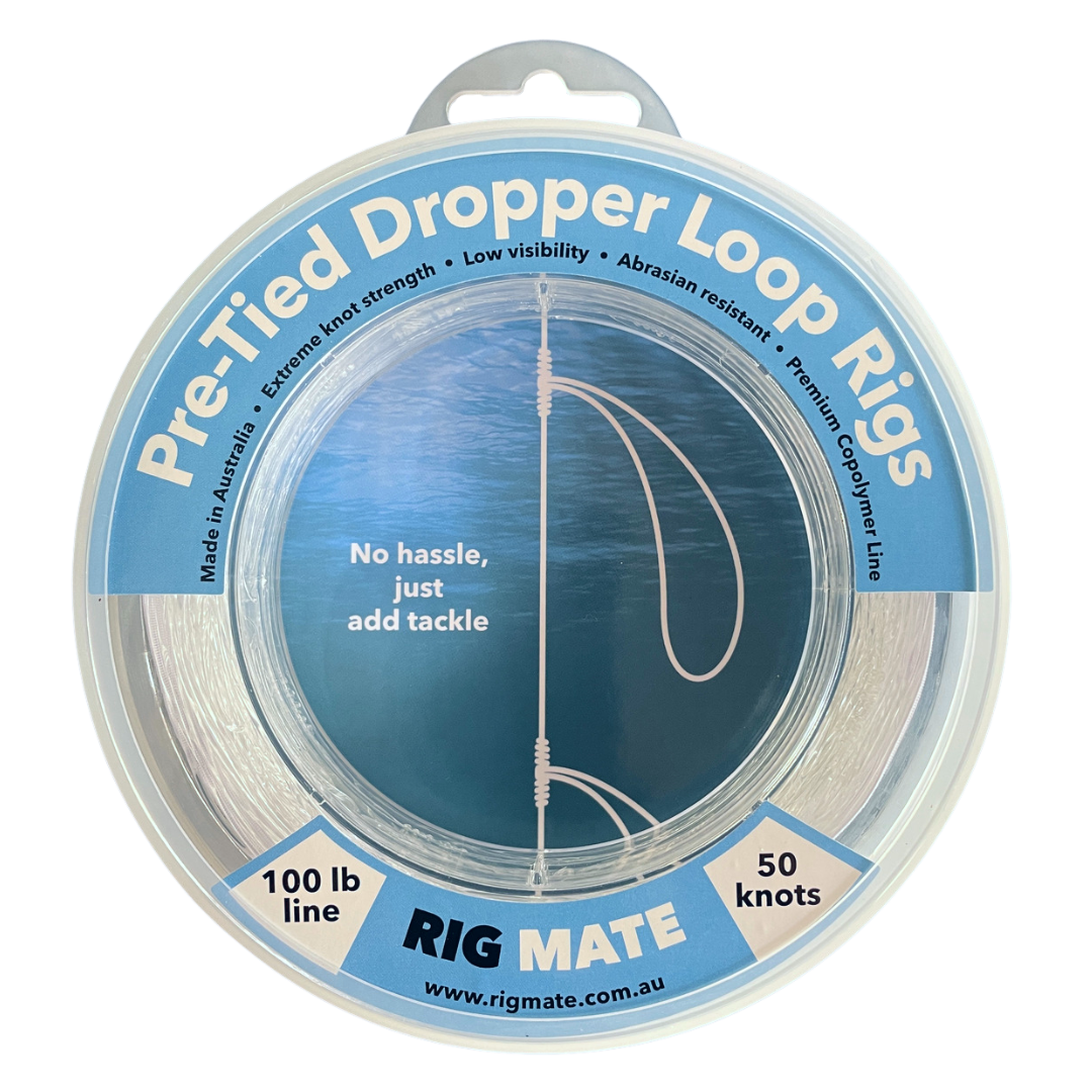 100 lb - Pre-tied dropper loop rigs