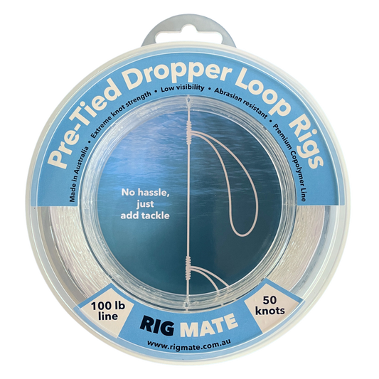 100 lb - Pre-tied dropper loop rigs