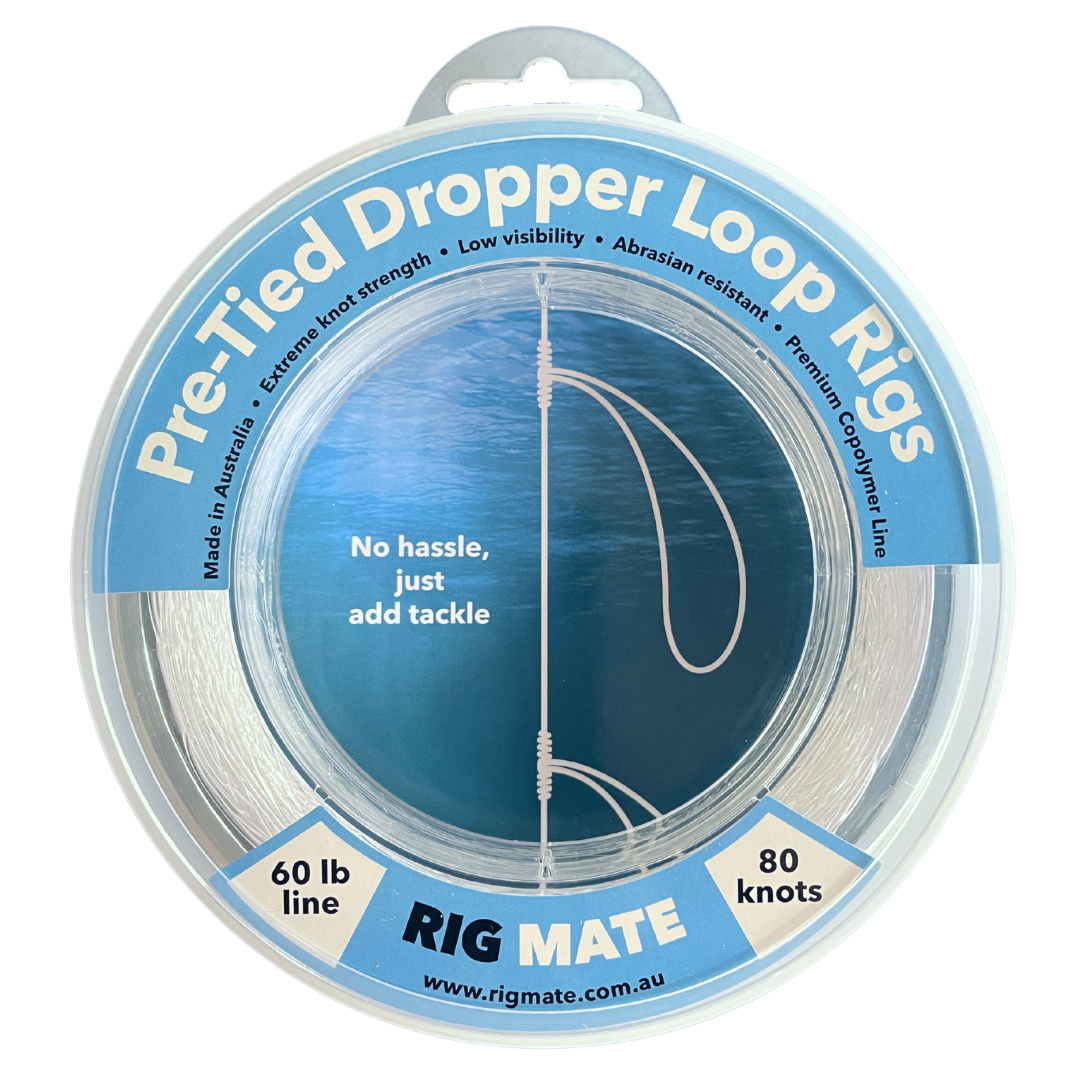 60 lb - Pre-tied dropper loop rigs