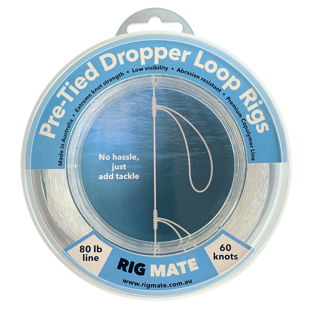 80 lb - Pre-tied dropper loop rigs